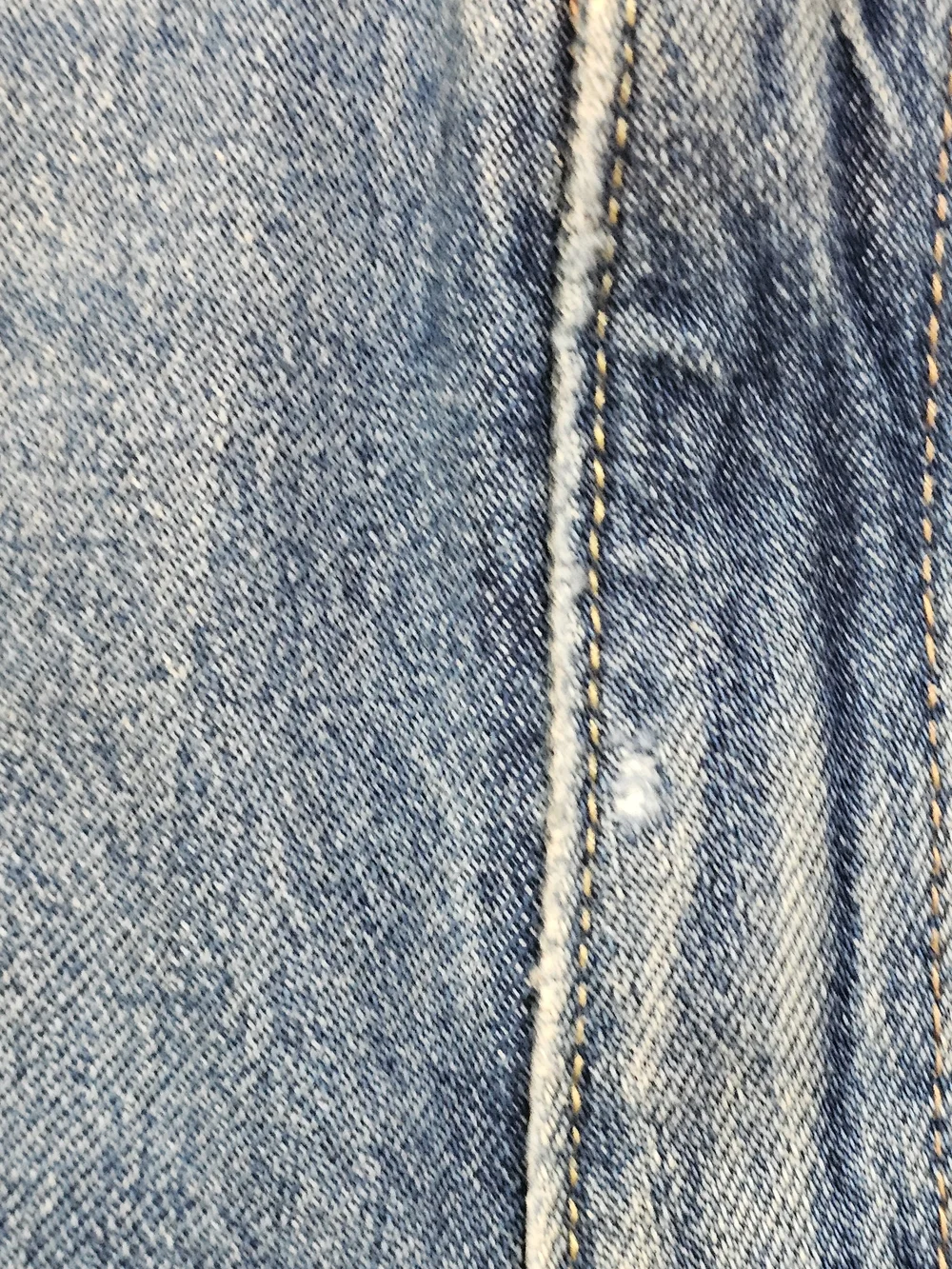 Levi's Blue Washed Denim Jean Shorts